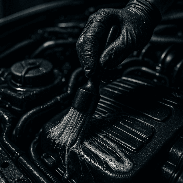 Engine Bay Cleaning & Dressing